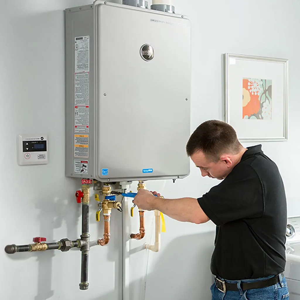 tankless water heater repair in Kennard, TX